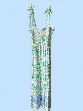 NWOT LILLY PULITZER Kailua Smocked Maxi Dress  M